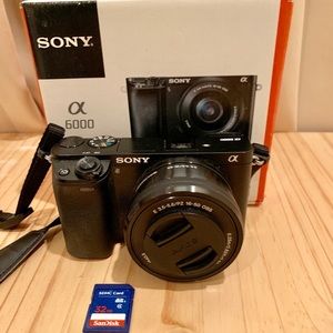 Sony a6000 Mirrorless Camera